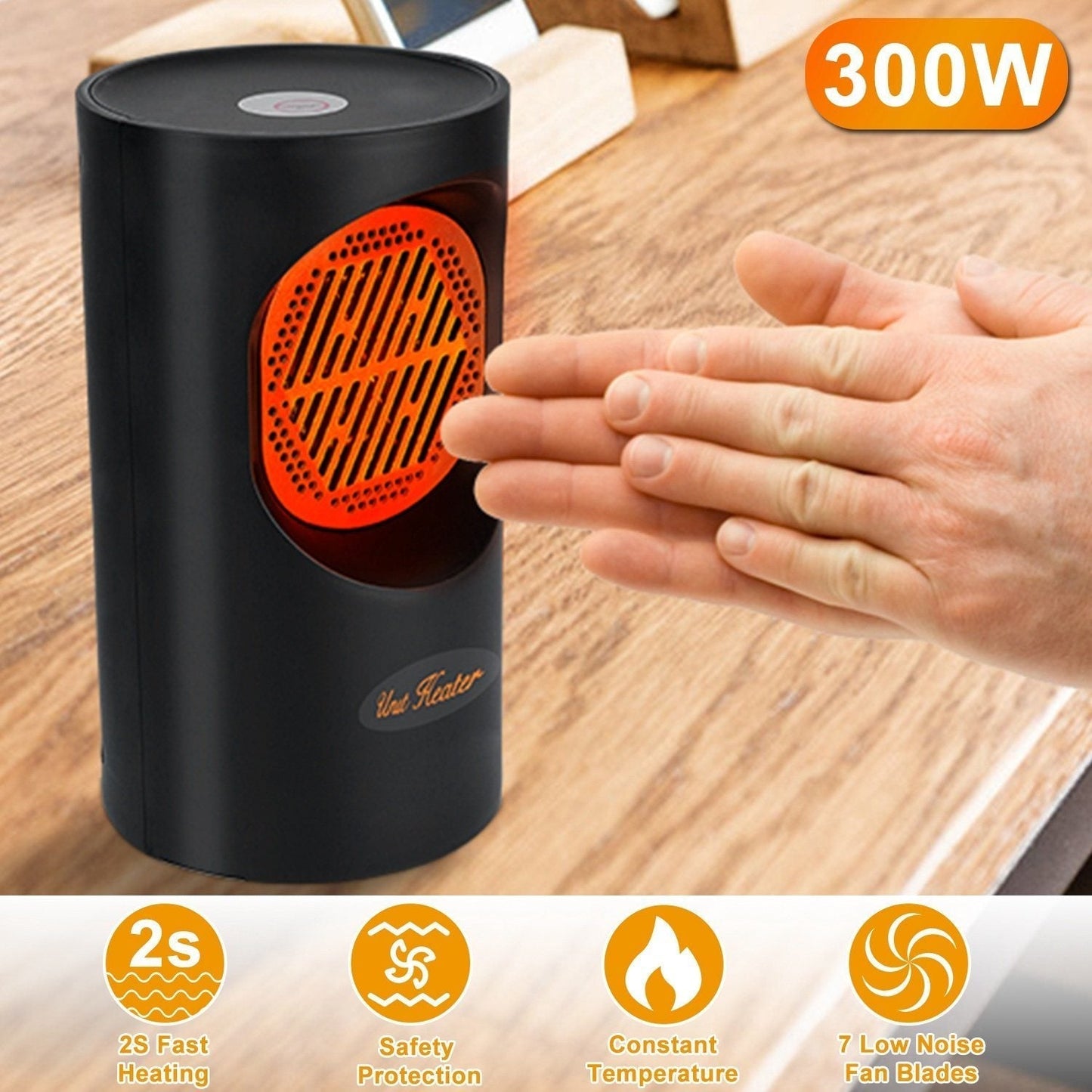 Skorter | 300W Portable Electric Mini Heater