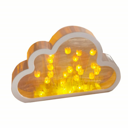 Skorter | Cloud Tulip Mirror Night Light