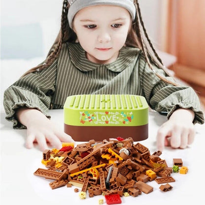 Skorter | 360 PCS Music Box Christmas Tree Building Blocks