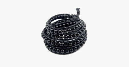 Skorter | Black on black pearl bracelet