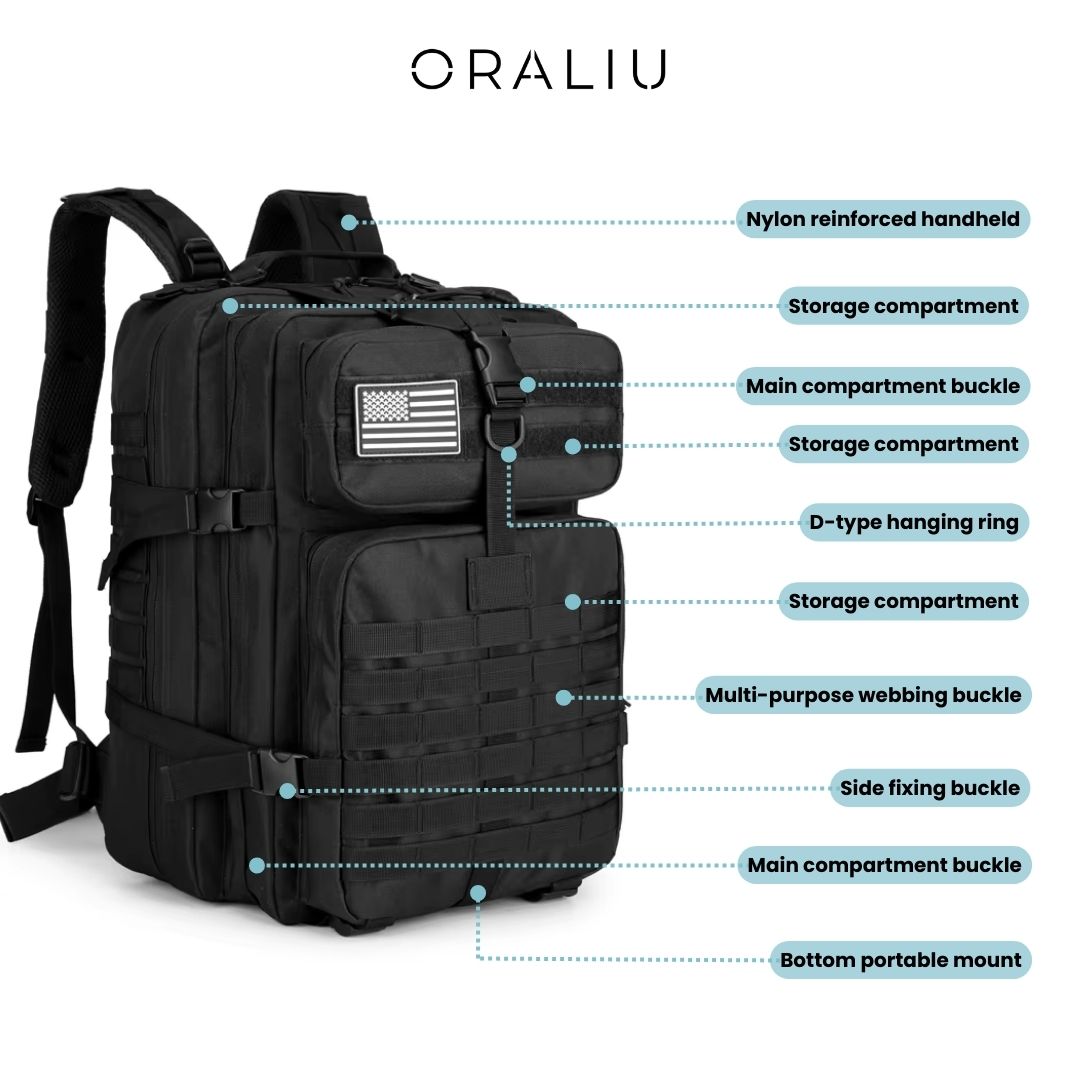 Skorter | Emergency Tactical Backpack – Waterproof, Essential for Survival