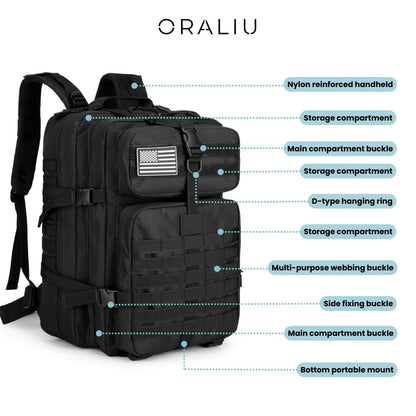 Skorter | Emergency Tactical Backpack – Waterproof, Essential for Survival