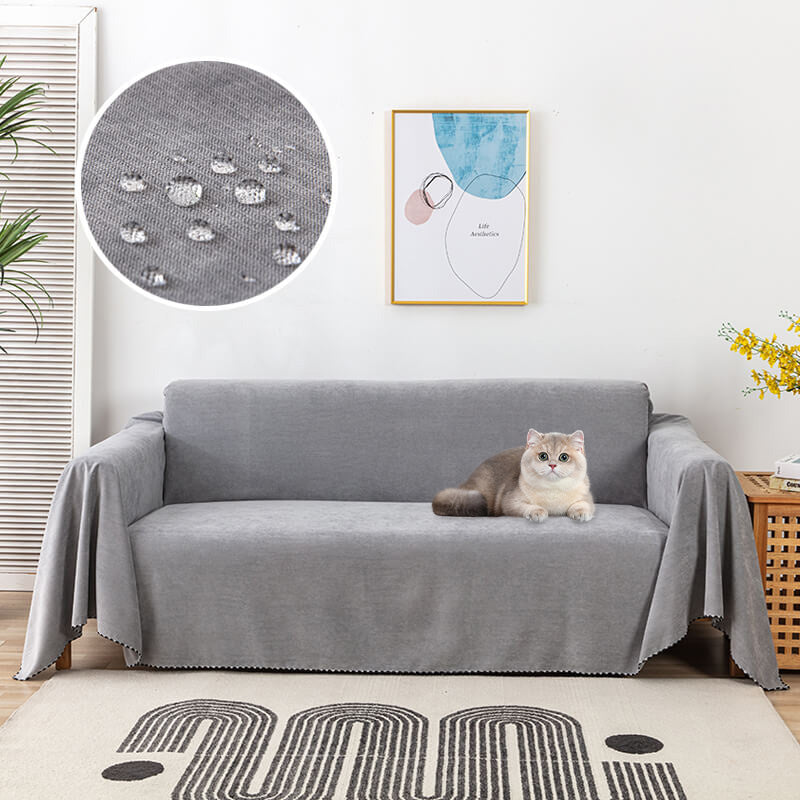 Skorter | Waterproof Sofa Throw Blanket | Non-Slip. Jacquard Edges & Ideal for Pets and Home Furniture Protection