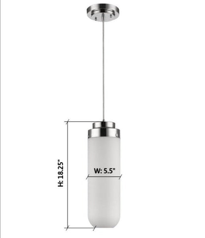 Skorter | Satinated Glass Shade Pendant Lamp