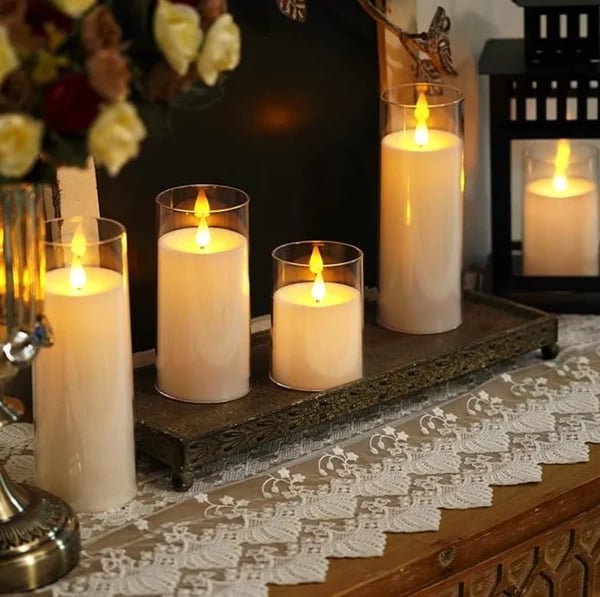 Skorter | Real Flameless Candles LED Electronic Candle