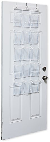 Skorter | 2 Pack: Transparent Over the Door Hanging Pantry Organizer