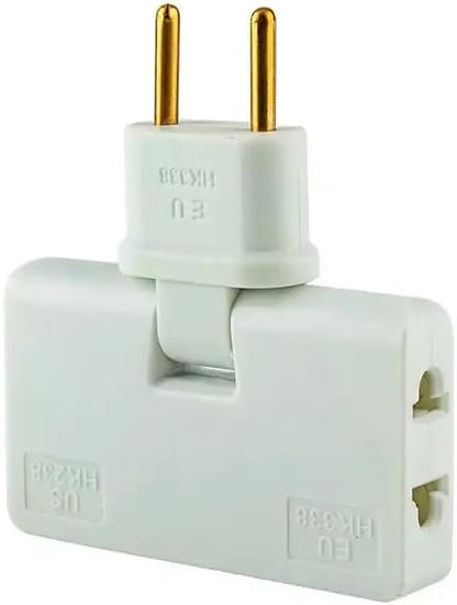 Skorter | 180° swiveling 3-way socket (EU plug)