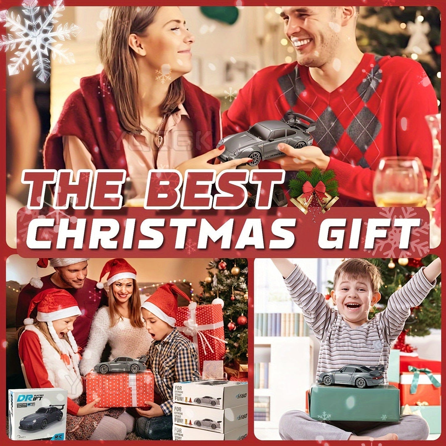 Skorter | Ultimate 1:24 RC Drift Car with LED Wheels – Rechargeable 4WD Racing Toy