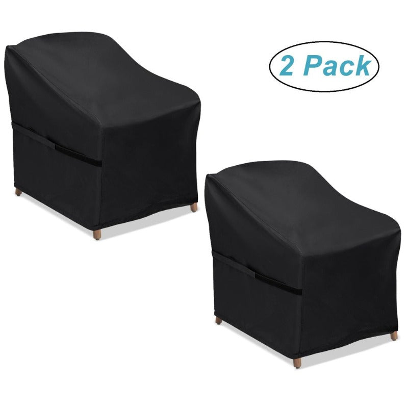 Skørter | 2 Pack Patio Chair Covers, Outdoor Grass Patio Furniture Protection, UV Protected with Waterproof