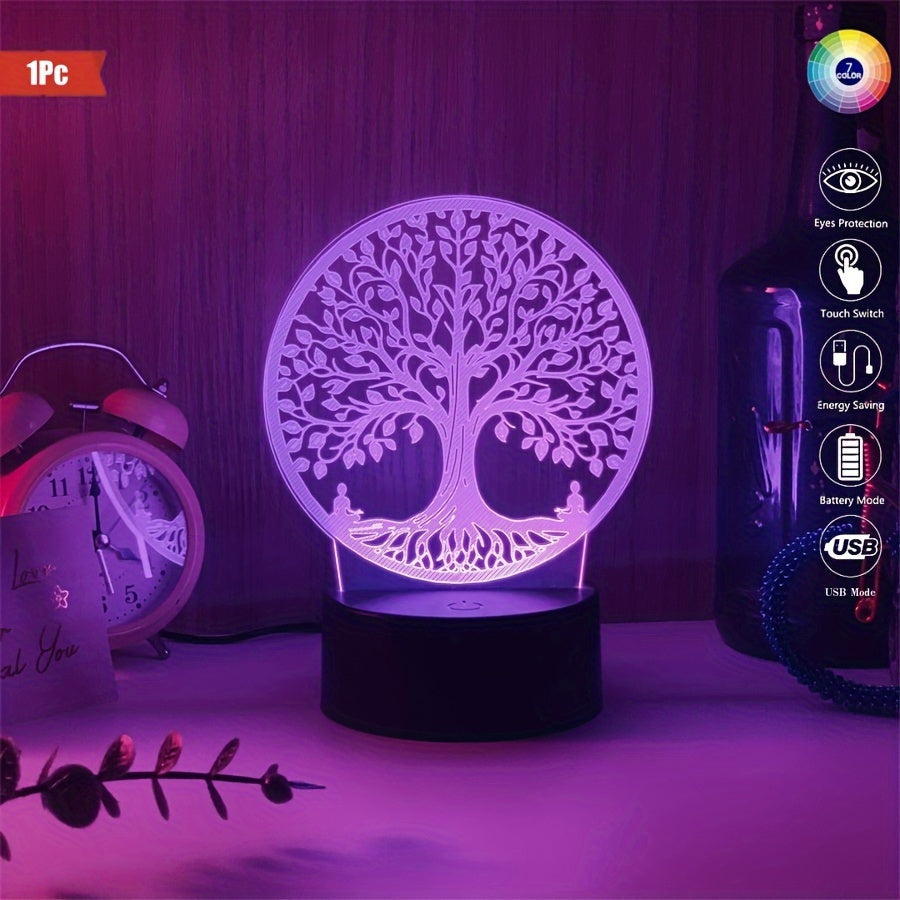 Skorter | BoomLamp - 3D Acrylic Night Lamp USB-Powered