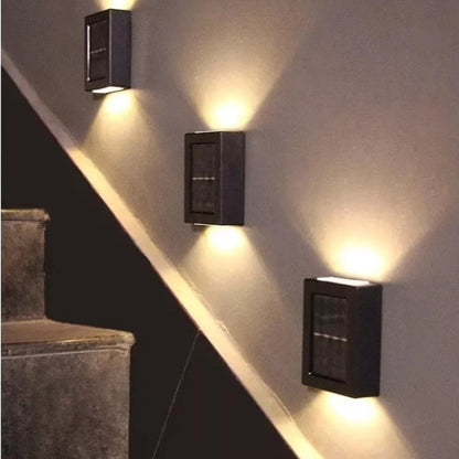 Skorter | Grantham Solar Powered Up & Down Wall Light - Stylish Outdoor Solar Lighting Solution