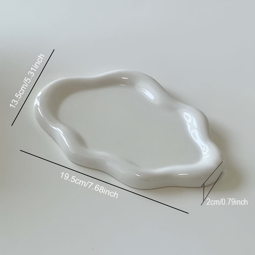 Skorter | CloudDish - Ceramic Sky Bowl for Jewelry & Decoration | Luxury Glam Style