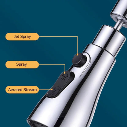 Skorter | 3 Functions Kitchen Tap Spray Head