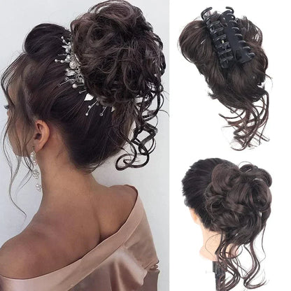 Skorter | CurlyBun: Instant Curled Bun Hair Clip