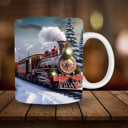 skorter | 3d Snowman Ceramic Mug - Fun Christmas Gift