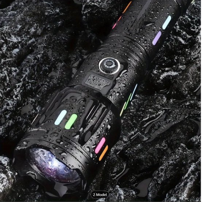 Skorter | Military-Grade LED Flashlight – Rechargeable – 9000 Lumens