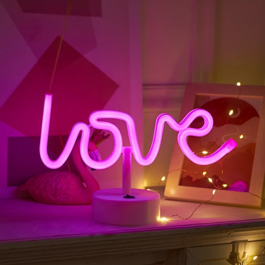 Skorter | NeonLove - LED Neon Table Lamp for Bedroom and Party Decoration
