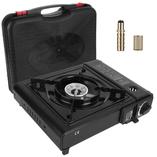 Skorter | 3300W Portable Camping Stove Butane Cartridge Double Burner