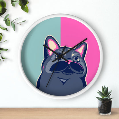 Skorter | Cat Color Block Wall clock