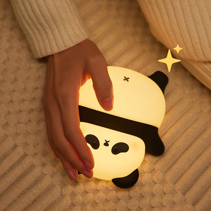 Skorter | SugarPanda - LED Night Light, Silicone Rechargeable Sleep Lamp