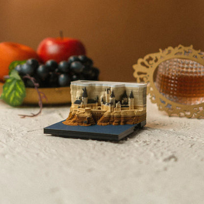 Skorter | 3D three-dimensional note paper carving model cartoon creative art gift