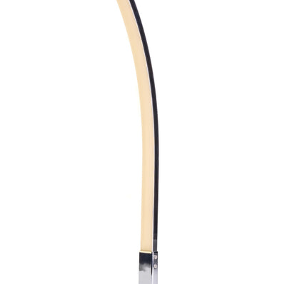 Skorter | Modern Arch Design Table Lamp // Chrome