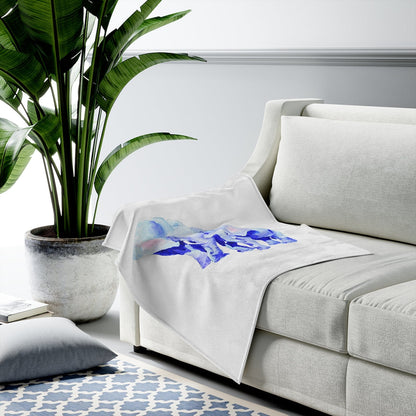 Skorter | and Baby Auspicious Elephant Velveteen Plush Blanket