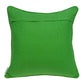 Skørter | Traditional green and white accent pillow 20"x20"