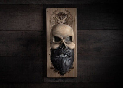 Skorter | Bearded Skull – Eagle Skull & Cross