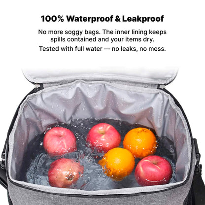Skorter | 33L Waterproof Cooler Bag | Insulated, Spacious & Ideal for Picnics, Beach Days, Hiking, and Outdoor Activities