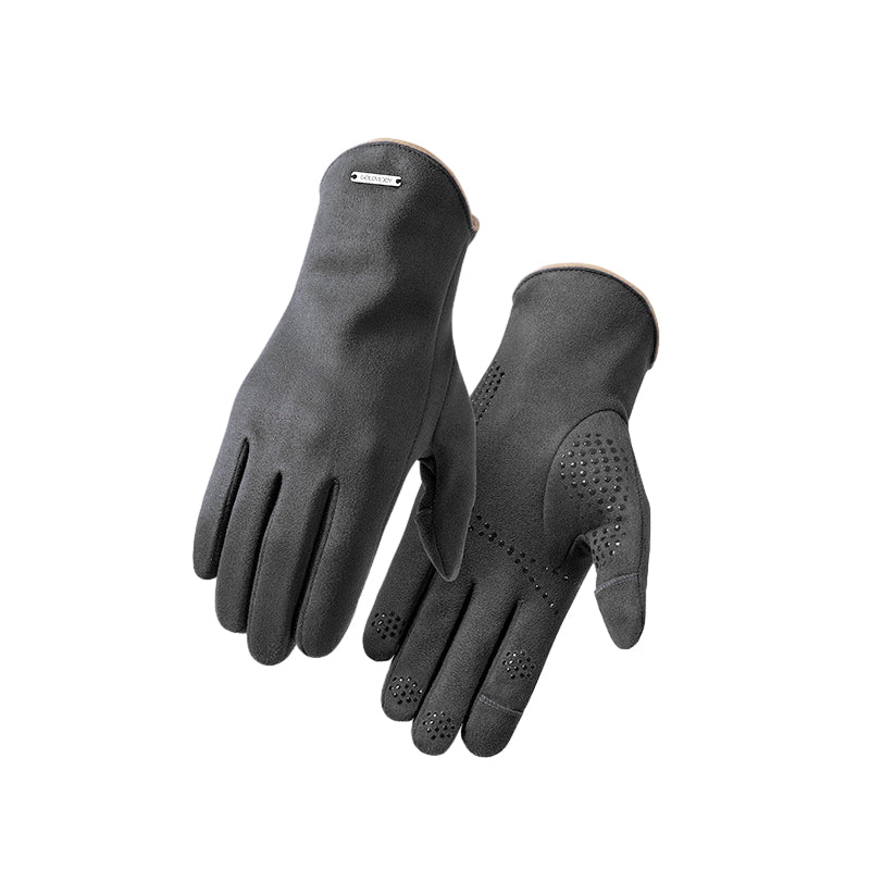 Skorter | Cold-resistant suede gloves