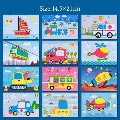 Skorter | 3D Foam Sticker Puzzle Game DIY Animal Children's Education Toys