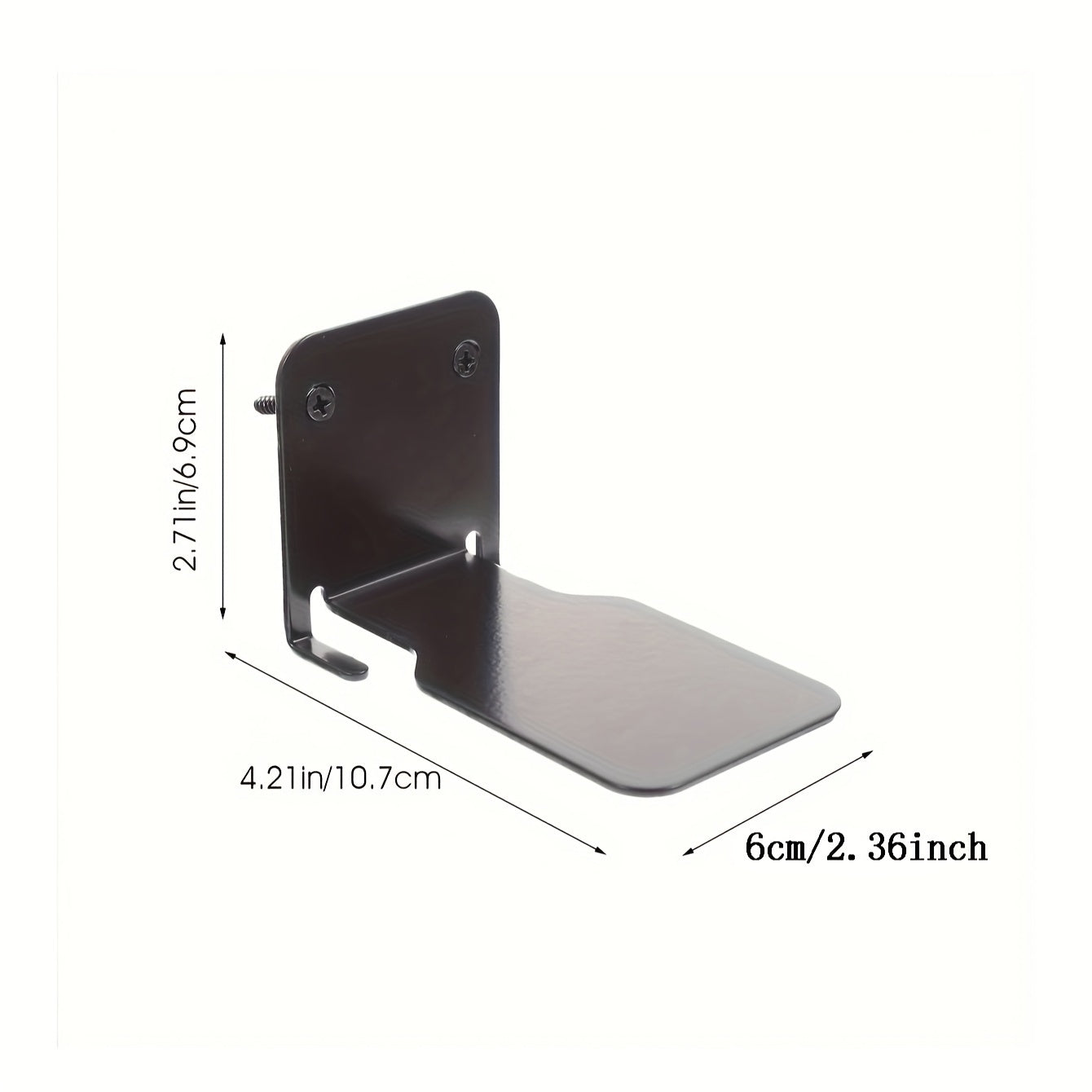 Skorter | MetalShelf - Metal Bookend Set - Functional and Sustainable Design for Office and Living Room