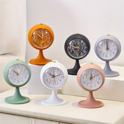 Skorter | CartoonGlow - Modern Illuminating Clock with Golden Hands