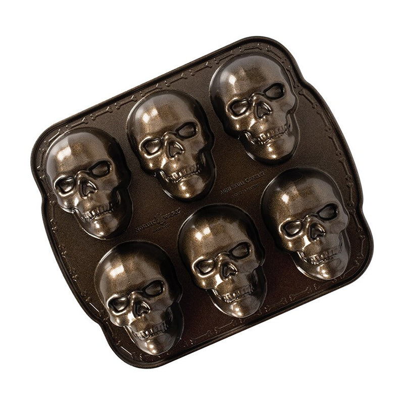 skorter | 3d Skull-Shape - Aluminum Bakeware