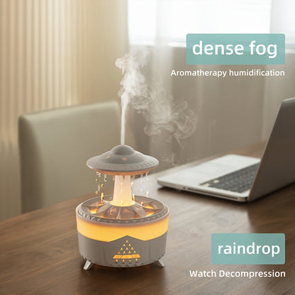 Skorter | Relaxing Raindrop Aromatherapy Essential Oil Diffuser - LED Light & Humidifier