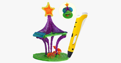 Skorter | Best 3D Printing Pen for Kids with Different Colors PLA Filament