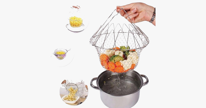 Skorter | Folding Frying Basket Kitchen Appliance – Efficient Cooking Like Never Before!
