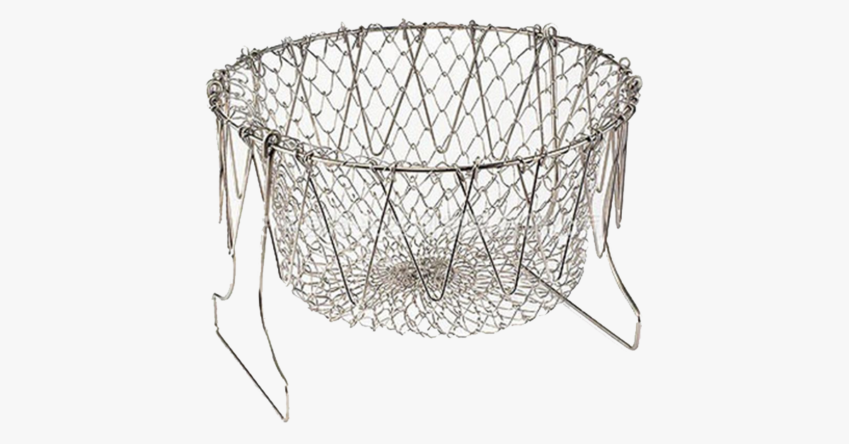 Skorter | Folding Frying Basket Kitchen Appliance – Efficient Cooking Like Never Before!