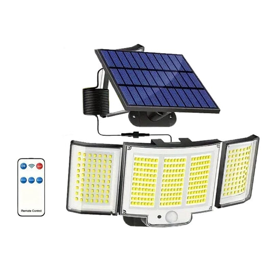 Skorter | 348 LED Motion Sensor Solar Light Outdoor with Remote Control