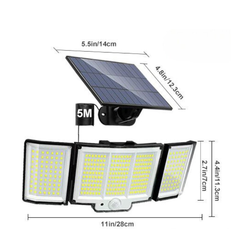 348 LED Solar Lamp Outdoor - SKØRTER