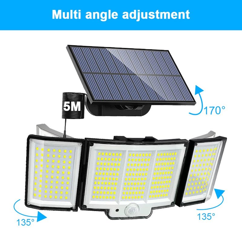 348 LED Solar Lamp Outdoor - SKØRTER