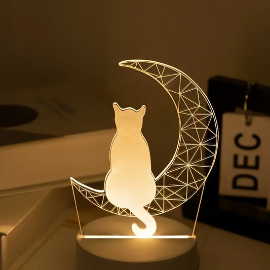 Skorter | MoonLamp - 3D Cat USB Table Lamp