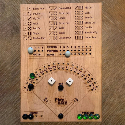 Skorter | Baseball Dice Board Game