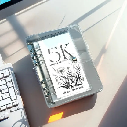 Skorter | 12-Month Envelopes Money-Saving Challenges Binder