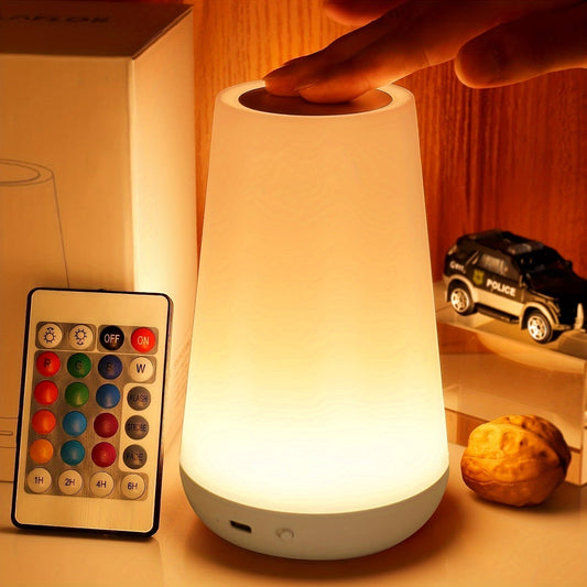 Skorter | SpaceGlow - Rechargeable LED Night Light with Remote Control and Timer