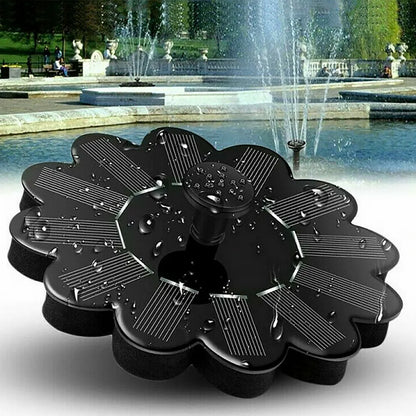 Skorter | Solar-powered fountain for the garden – Flower design water feature for ponds and pools