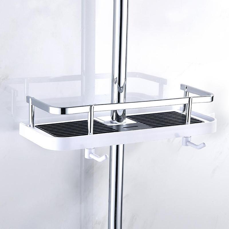 Skorter | BathBuddy | No-Drill Shower Shelf – Space-Saving Bathroom Storage