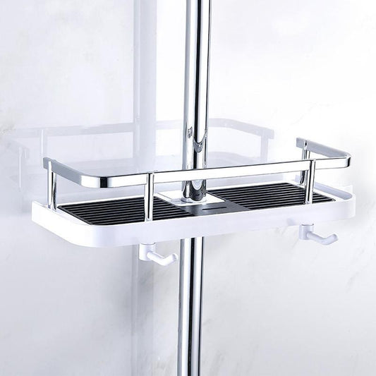 Skorter | Bathroom Rod Shower Shelf Holder