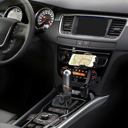 Skorter | 360° Dual USB Smartphone Mount Car Charger